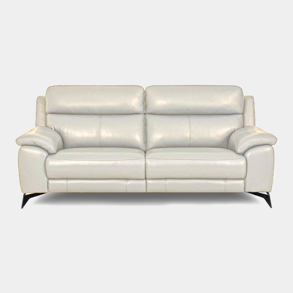 Miura - 2.5 Seat Power Recliner Sofa, Leather NC-873C Sneaker White