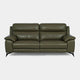 Miura - 2.5 Seat Power Recliner Sofa, Leather NC-371E Chive Green