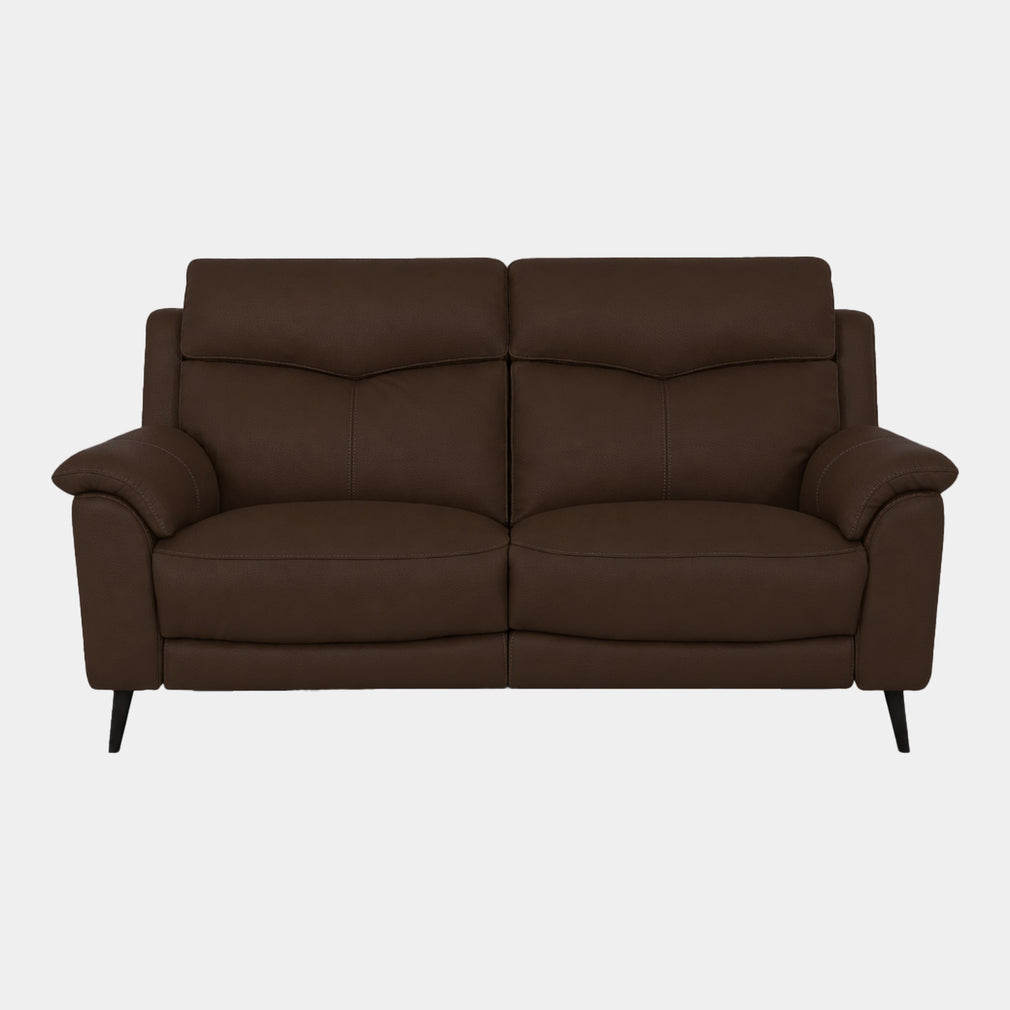 Columbia - 2.5 Seat Power Recliner Sofa With USB, Leather Dark Chocolate - NWS-1748