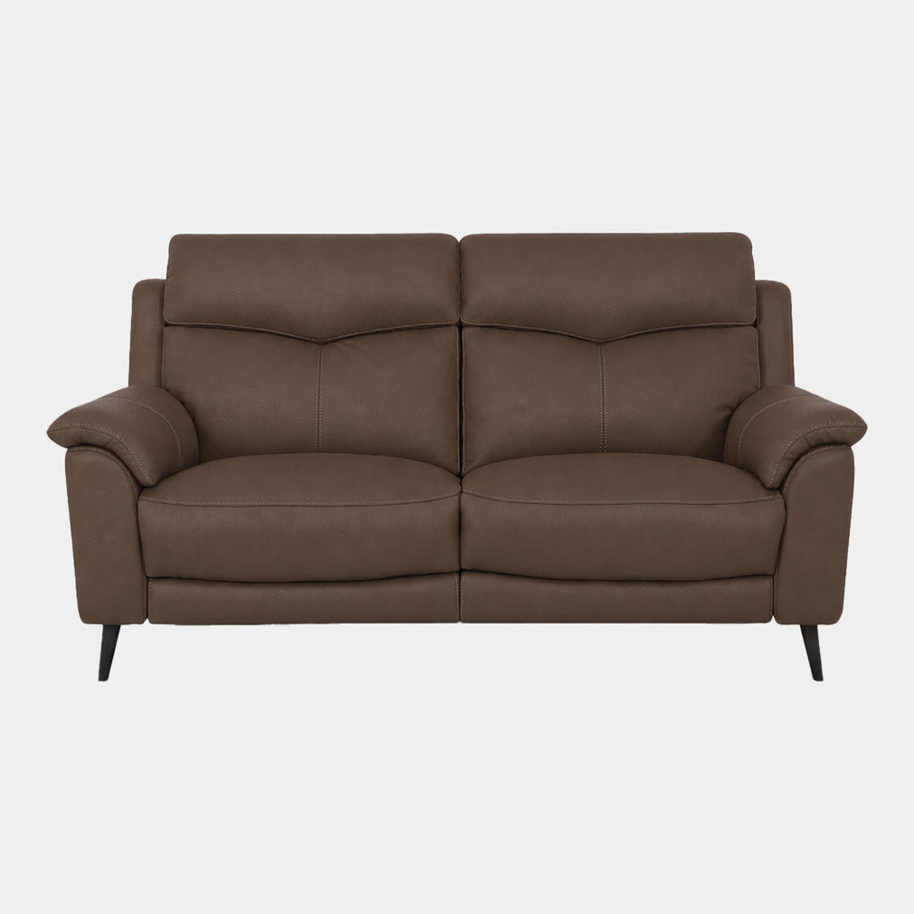 Columbia - 2.5 Seat Power Recliner Sofa With USB, Leather Cacao Brown - NWS-512E
