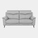 Columbia - 2.5 Seat Power Recliner Sofa With USB, Leather Light Grey - NWS-516E