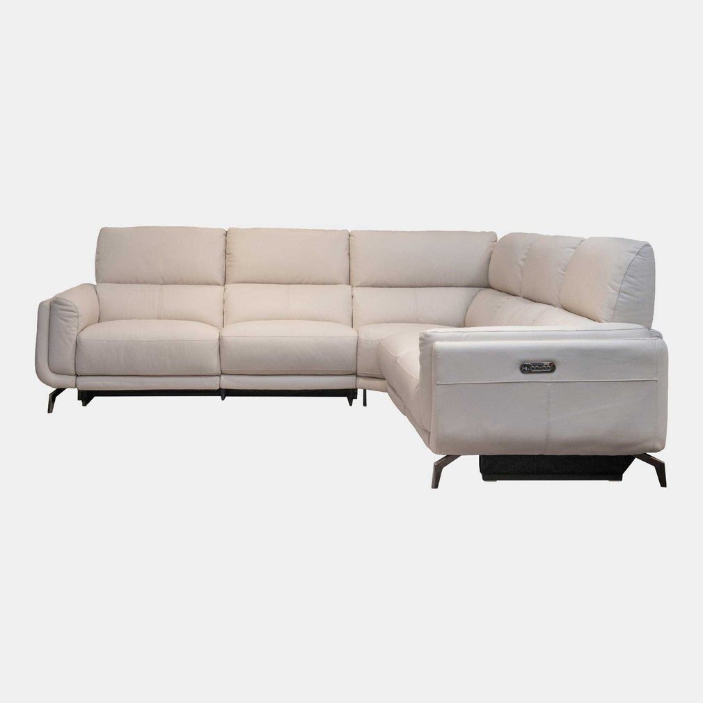 Harvard - Power Recliner Corner Group Sofa, Leather NWS 521E Frost