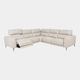 Portland - Large Corner Group Power Recliner Sofa, Leather Frost - NWS-521E
