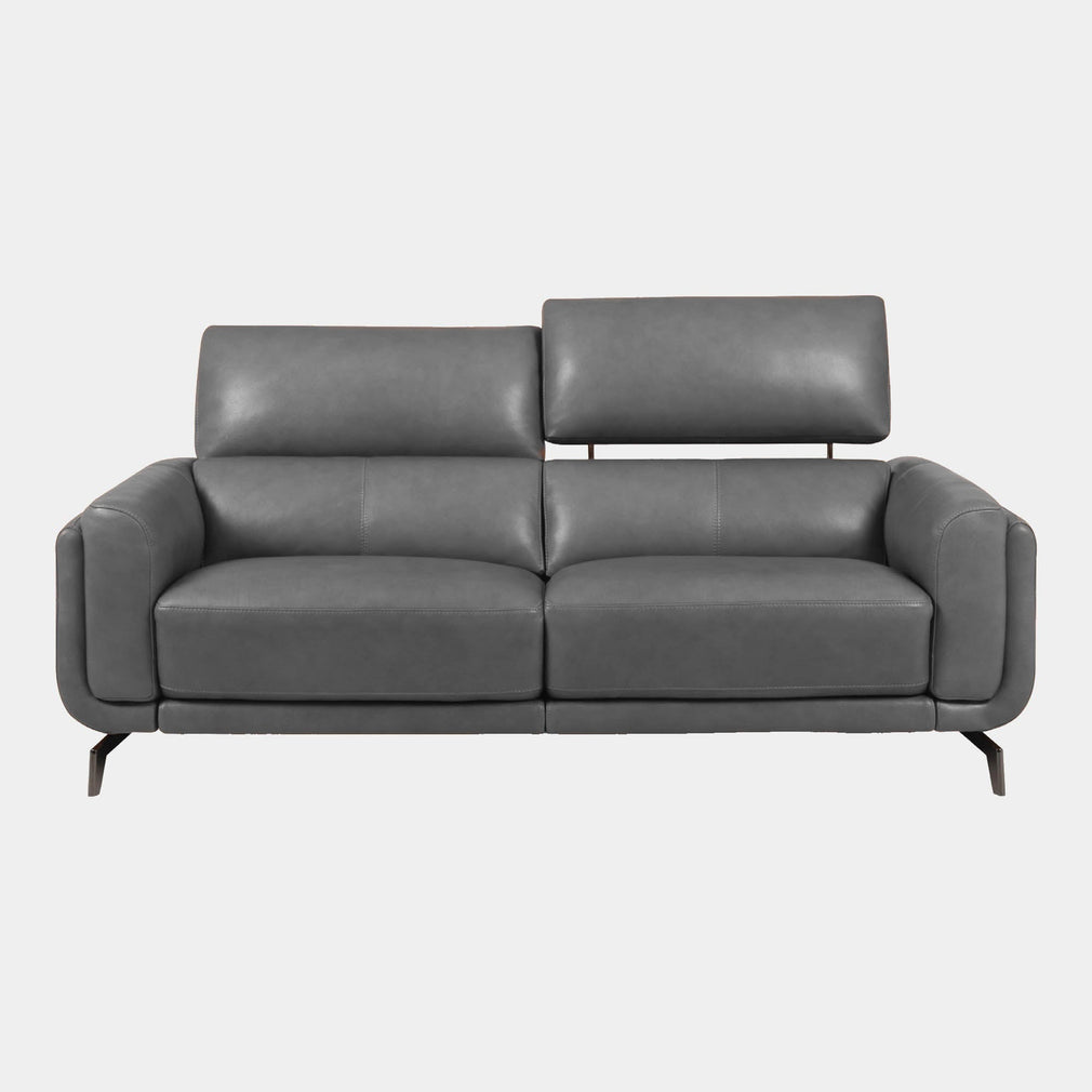 Harvard - 2 Seat Sofa, Leather NWS 042E Elephant