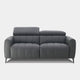 Veyron - 2 Seat Power Recliner Sofa, Leather NWS 042E Elephant