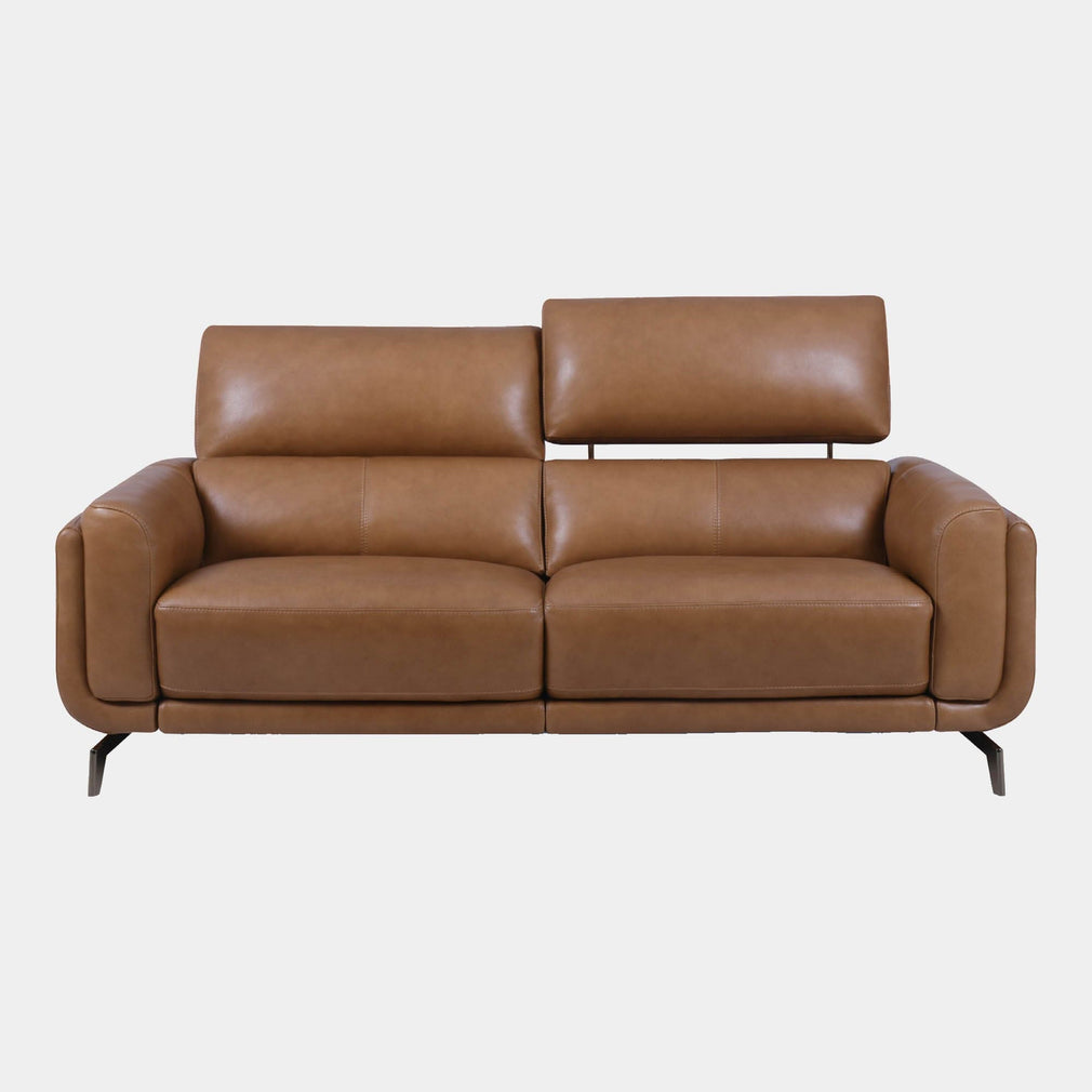 Harvard - 2 Seat Sofa, Leather NWS 334E Pecan Brown