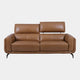 Harvard - 2 Seat Sofa, Leather NWS 334E Pecan Brown