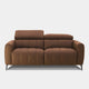 Veyron - 2 Seat Power Recliner Sofa, Leather NWS 334E Pecan Brown