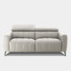 Veyron - 2 Seat Power Recliner Sofa, Leather NWS 521E Frost