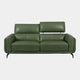 Harvard - 2 Seat Sofa, Leather NWS 532E Olive Green