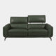 Harvard - 2 Seat Sofa, Leather NWS 548E Dark Olive