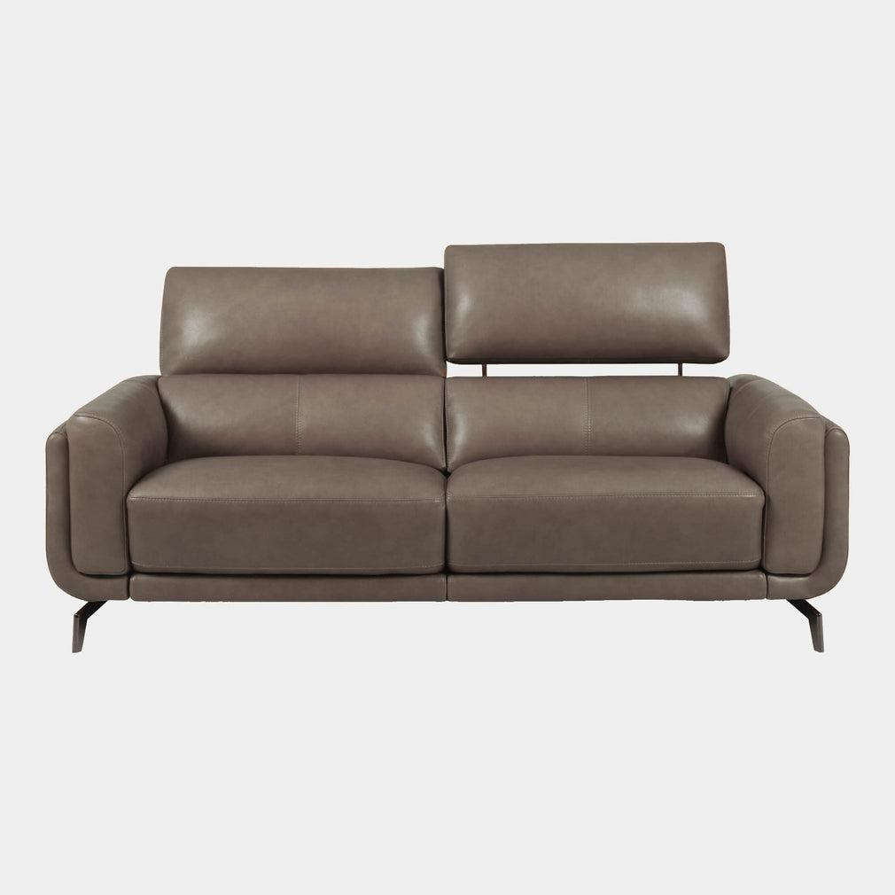 Harvard - 2 Seat Sofa, Leather NWS 586E Fawn