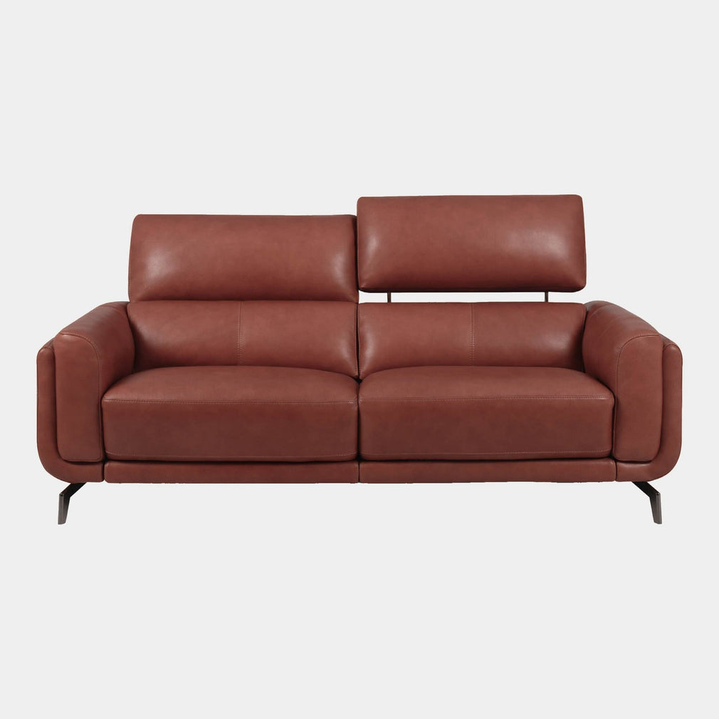 Harvard - 2 Seat Sofa, Leather NWS 605D Warm Brown