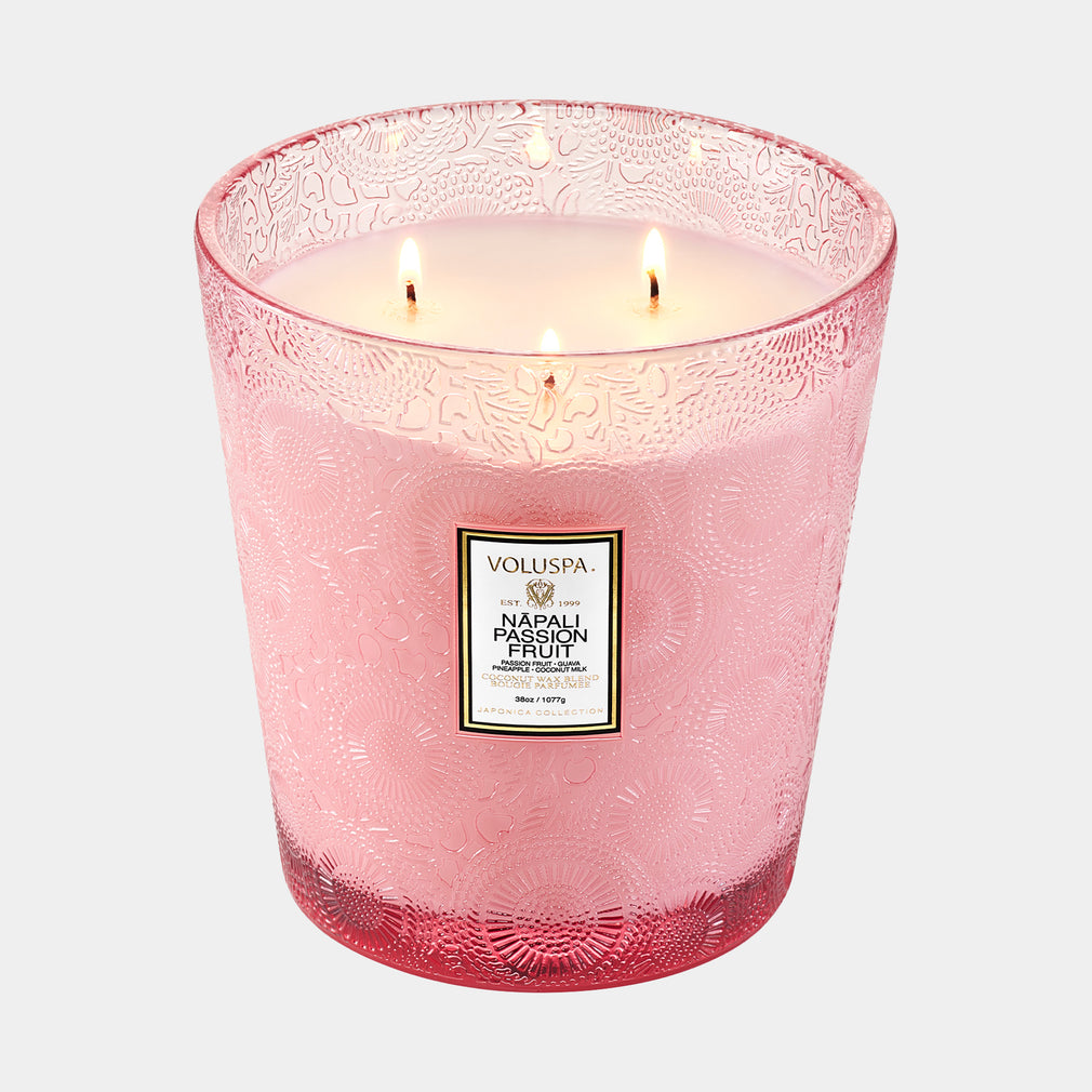 Voluspa - Napali Passion Fruit 3 Wick Jar Candle 1077g