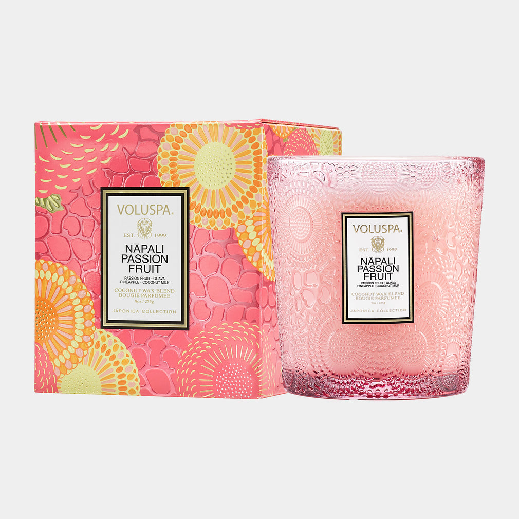 Voluspa Napali Passion Fruit - Guava, Pineapple & Coconut Milk Candle 255g