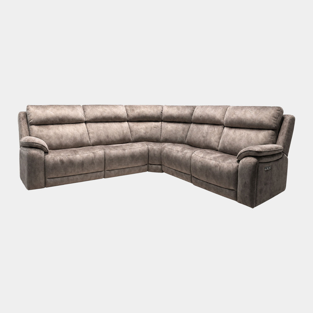 Novello - Power Recliner Corner Sofa, Fabric