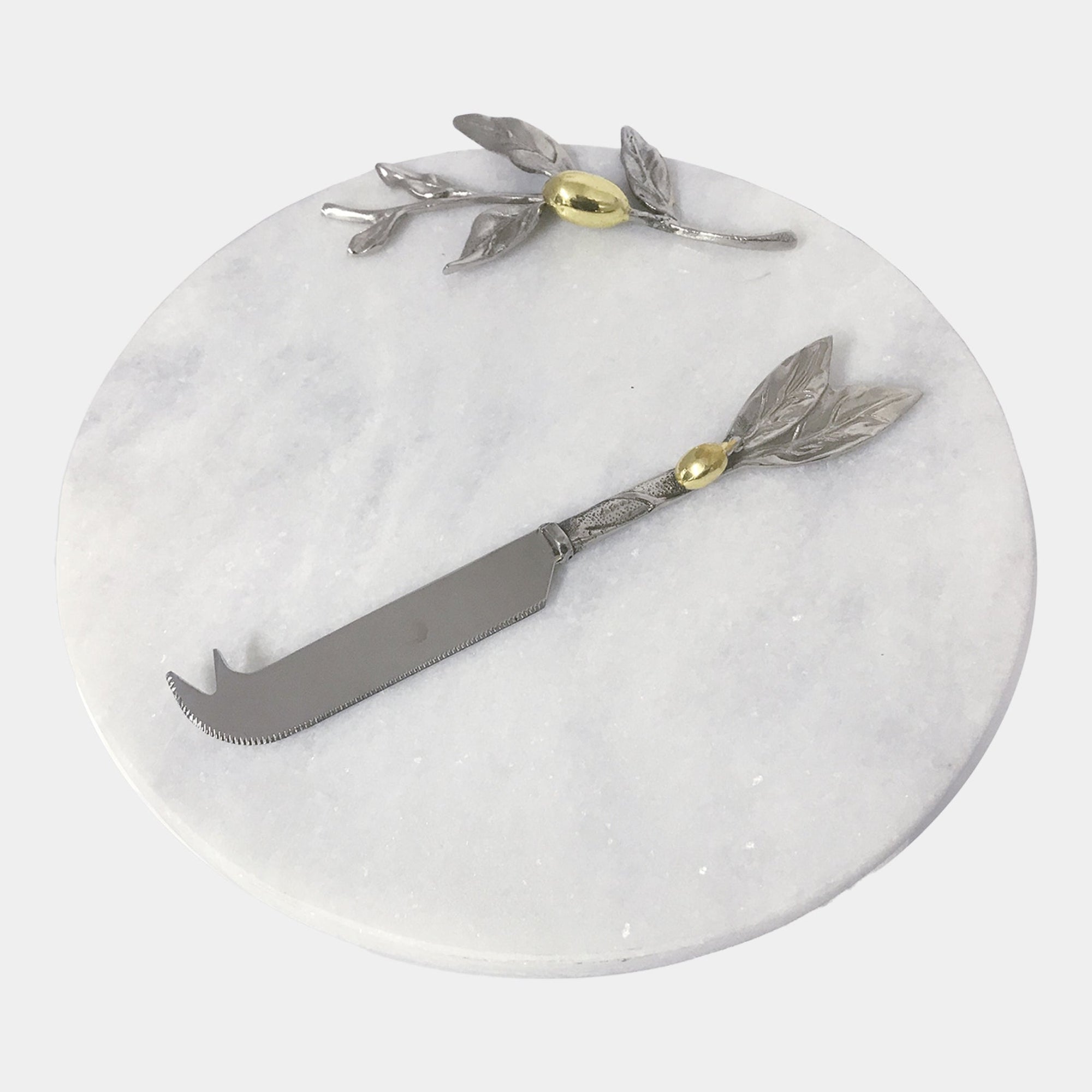 Culinary Concepts Olive - Marble Cheese Board and Knife