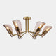 Penne Brass - Ceiling Light, 6 Light