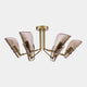 Penne Brass - Ceiling Light, 6 Light