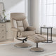 Orion - Swivel Chair & Stool, PU Leather