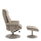 Orion - Swivel Chair & Stool, PU Leather