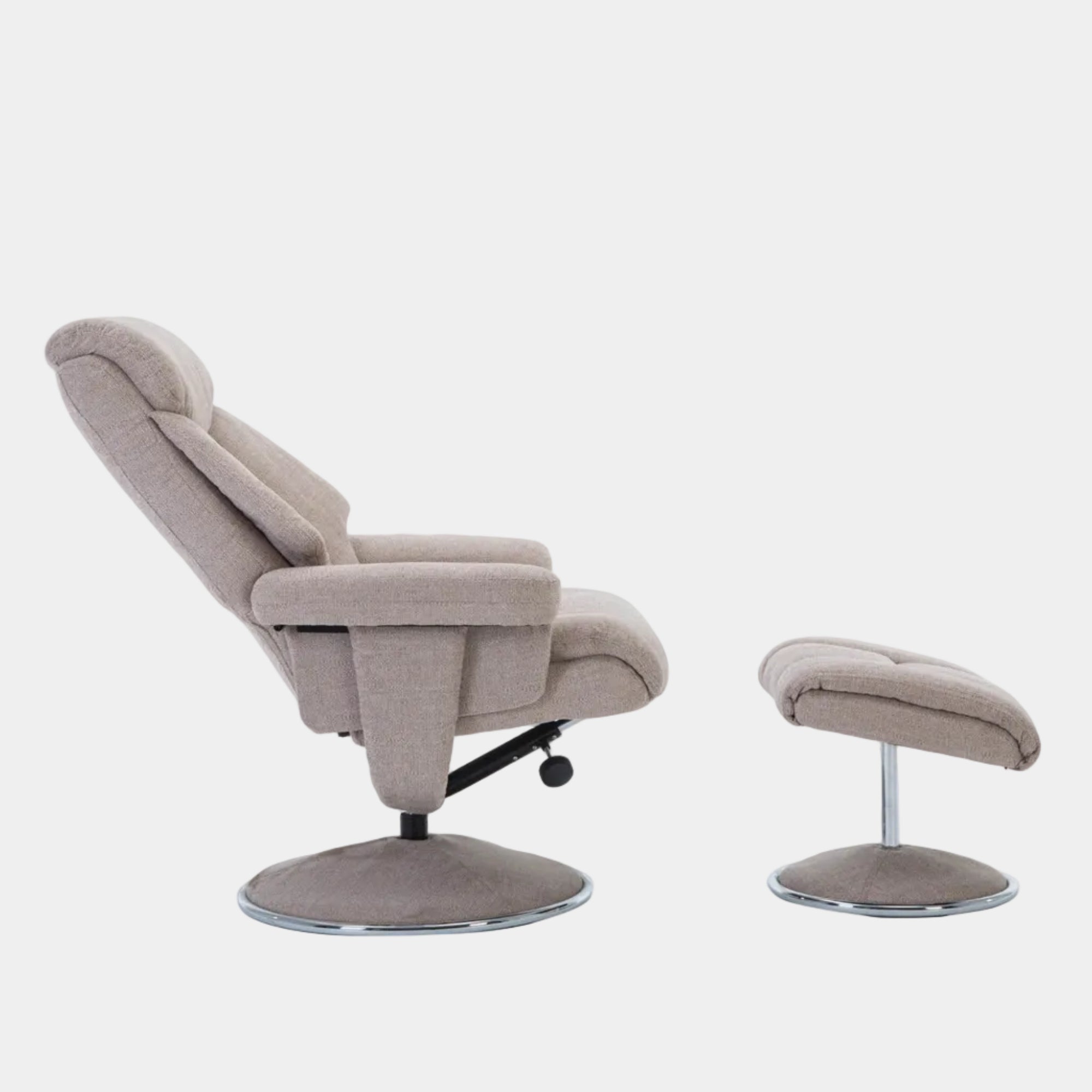 Orion - Swivel Chair & Stool, Fabric