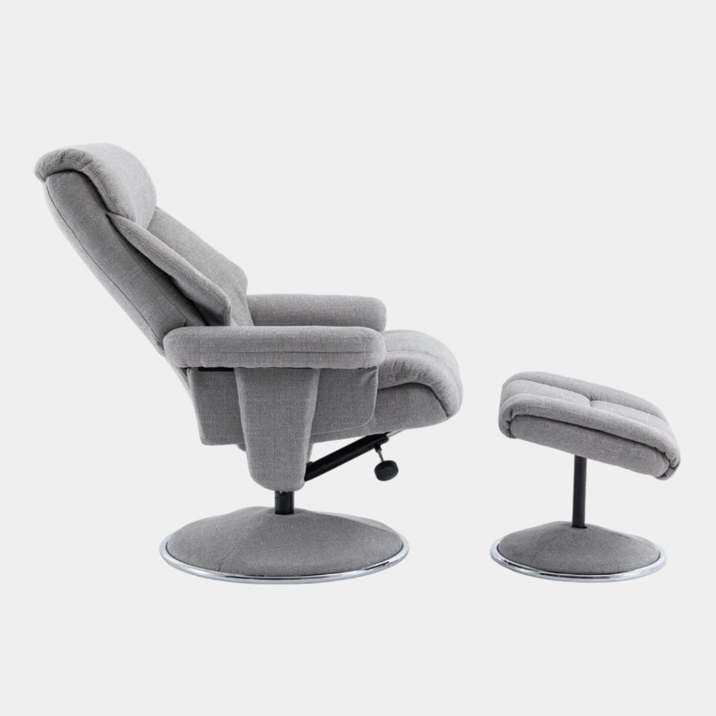 Orion - Swivel Chair & Stool, Fabric