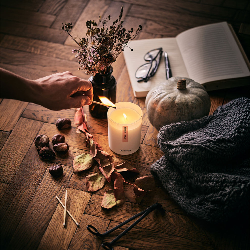 Osmology Happy Space - Rose, Geramium Candle 200g