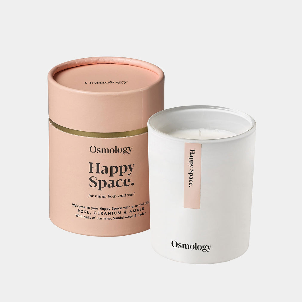 Osmology Happy Space - Rose, Geramium Candle 200g