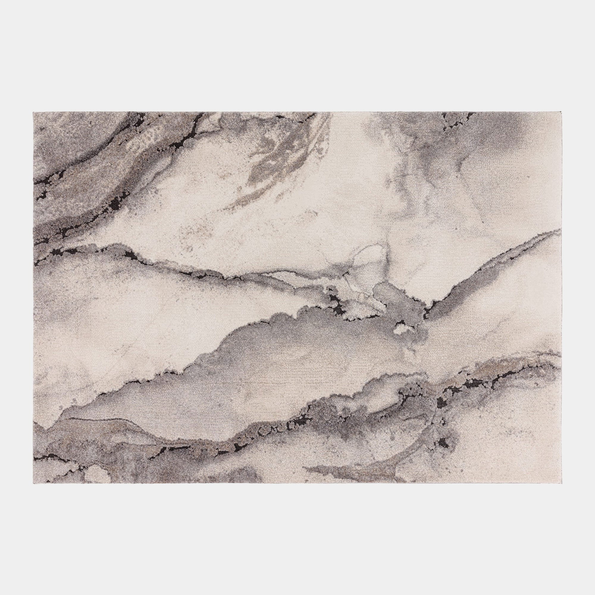 Mirage Grey - Patterned Rug