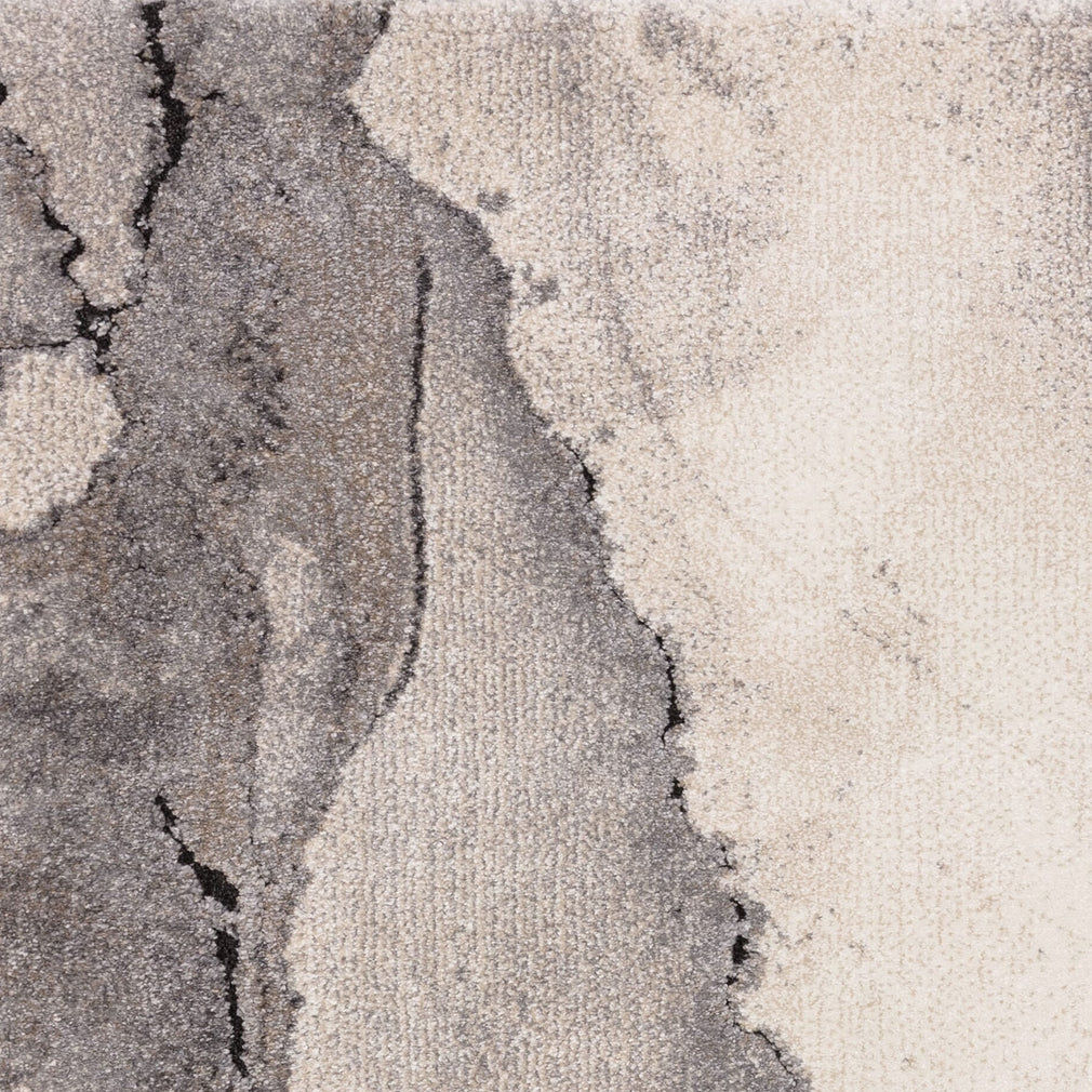 Mirage Grey - Patterned Rug