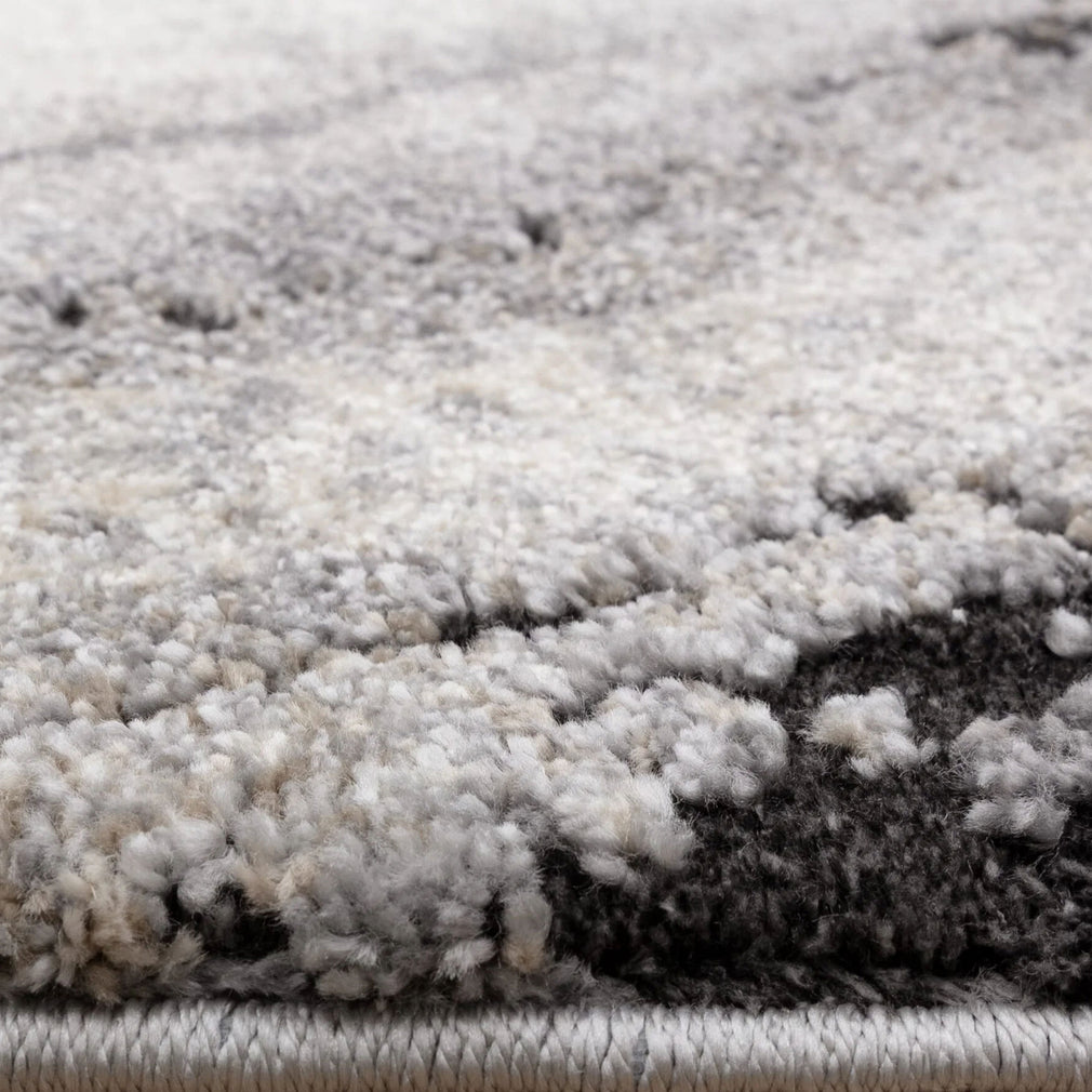 Mirage Grey - Patterned Rug