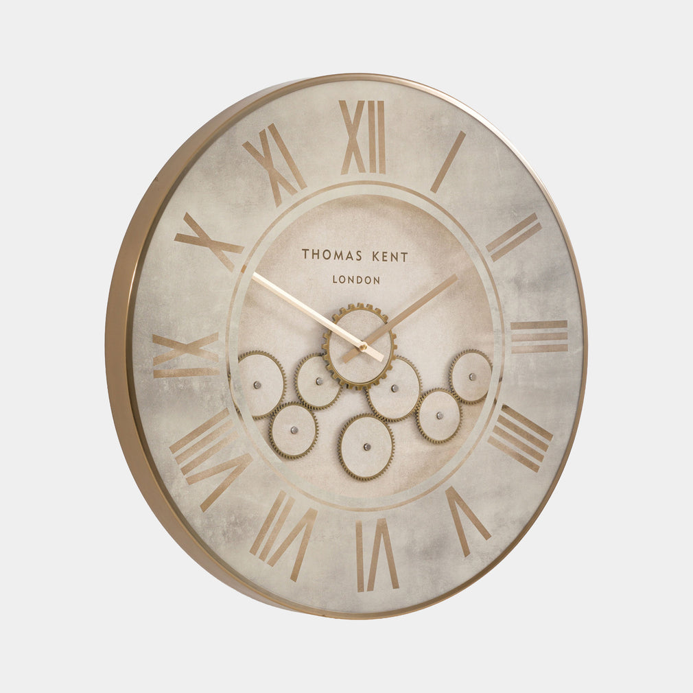 Orbit - Cog Wall Clock, Stone