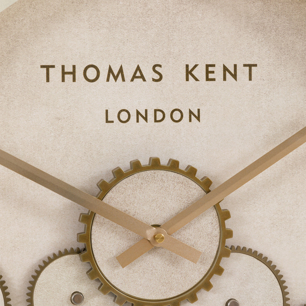 Orbit - Cog Wall Clock, Stone