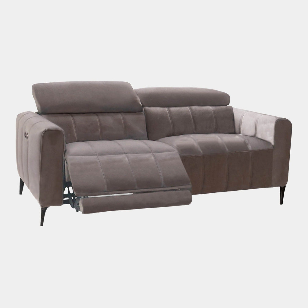 Veyron - 2 Seat Power Recliner Sofa, Fabric PEY05 Marble