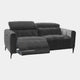 Veyron - 2 Seat Power Recliner Sofa, Fabric PEY08 Graphite