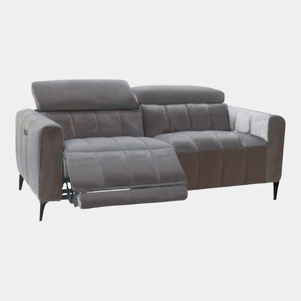 Veyron - 2 Seat Power Recliner Sofa, Fabric PEY09 Dove