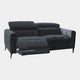 Veyron - 2 Seat Power Recliner Sofa, Fabric PEY10 Charcoal