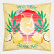 Pina There - Yellow Outdoor Cushion 43x43cm