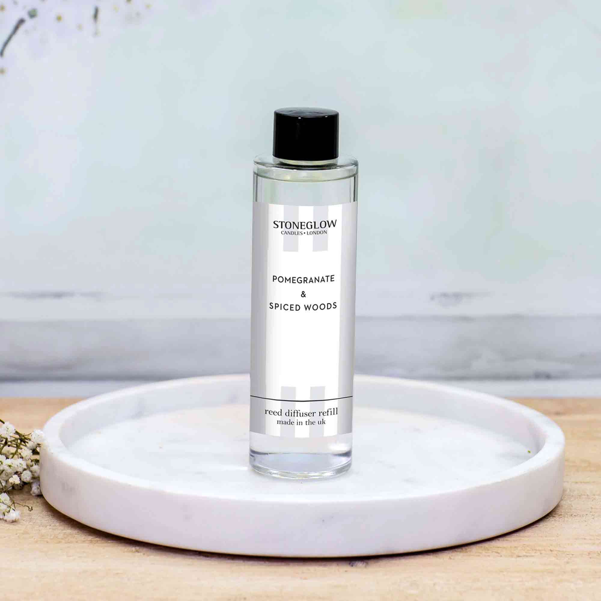 Stoneglow Modern Classics - Pomegranate & Spiced Woods Reed Diffuser Refill 210ml