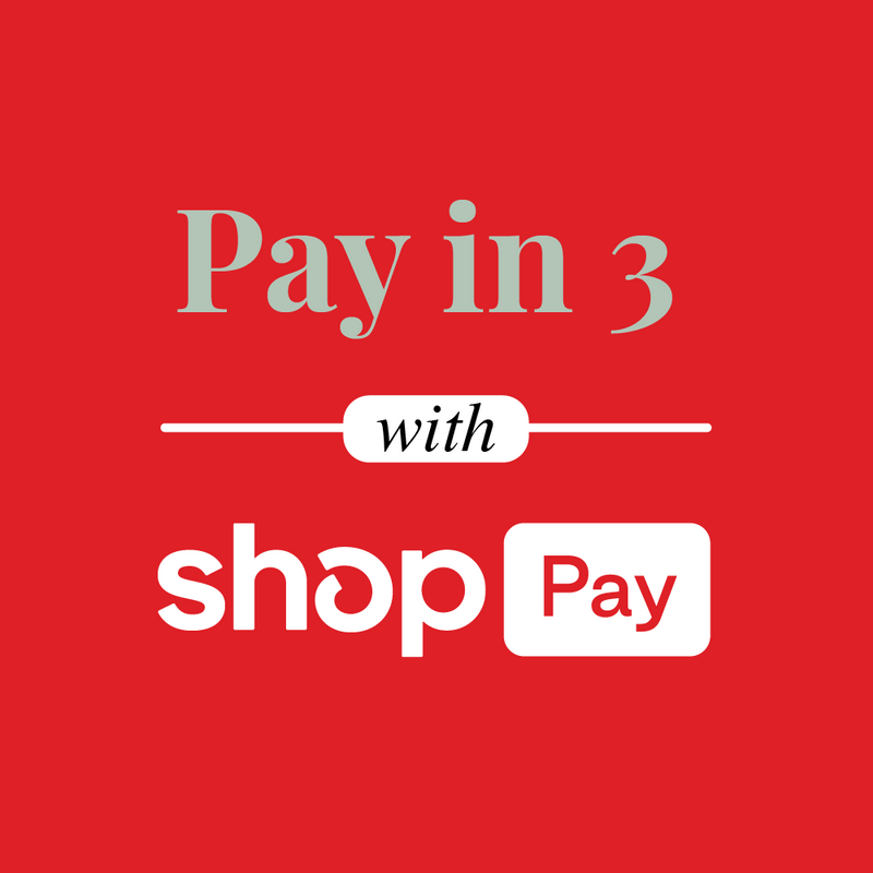 Spread The Cost This Summer Split your purchase into easy, interest-free payments with Shop Pay Instalments and enjoy up to 50% off in our summer sale!