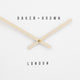 Penhurst - Wall Clock, Gold