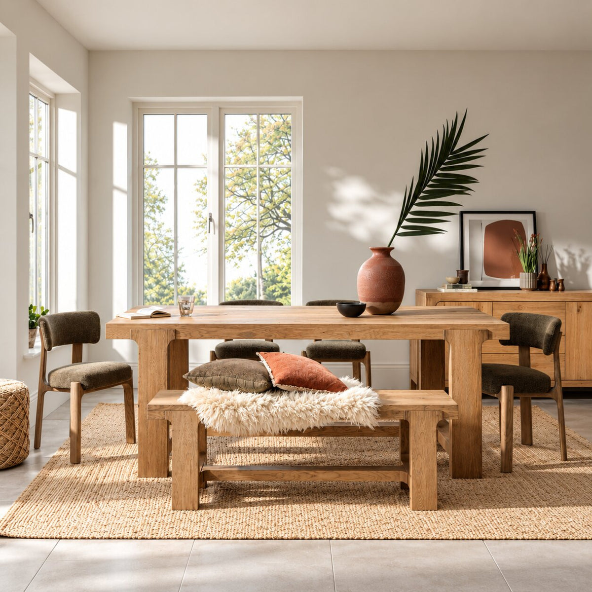 Perth - Oak Dining Table