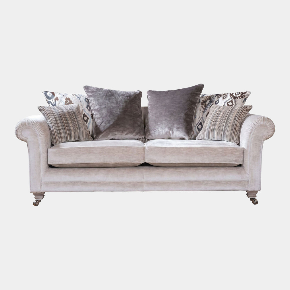 Stoneleigh - 3 Seat Pillow Back Sofa, Fabric