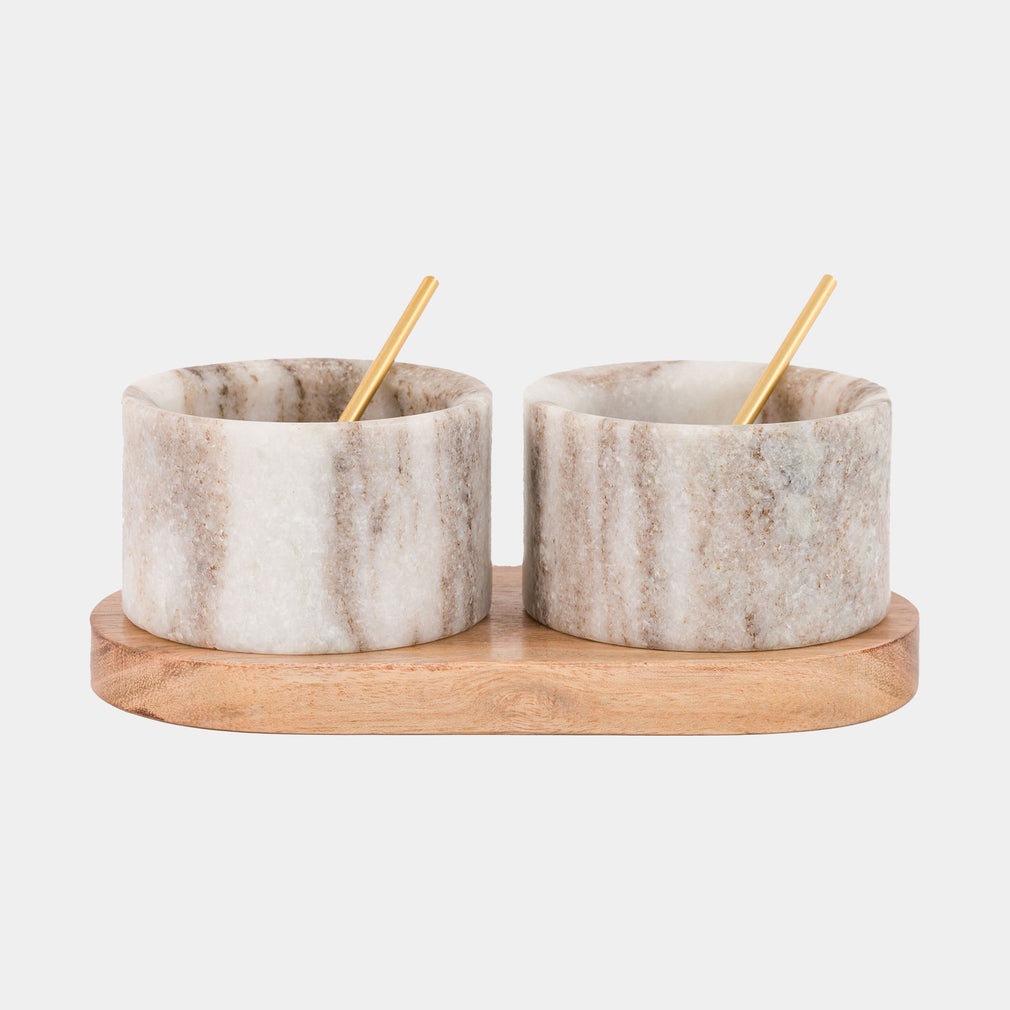 Luxe Marble - Seasoning Set