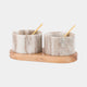 Luxe Marble - Seasoning Set