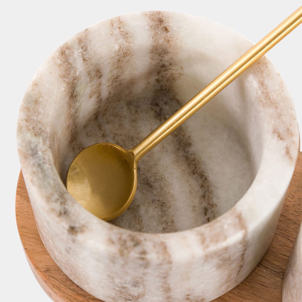 Luxe Marble - Seasoning Set