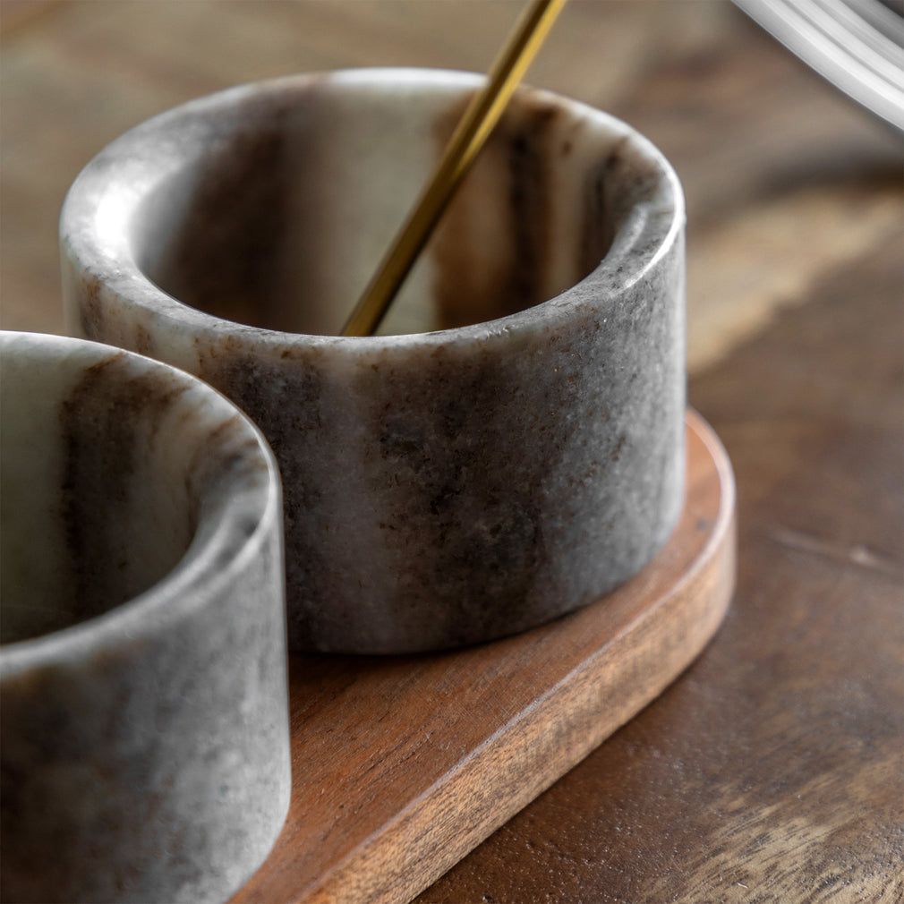 Luxe Marble - Seasoning Set