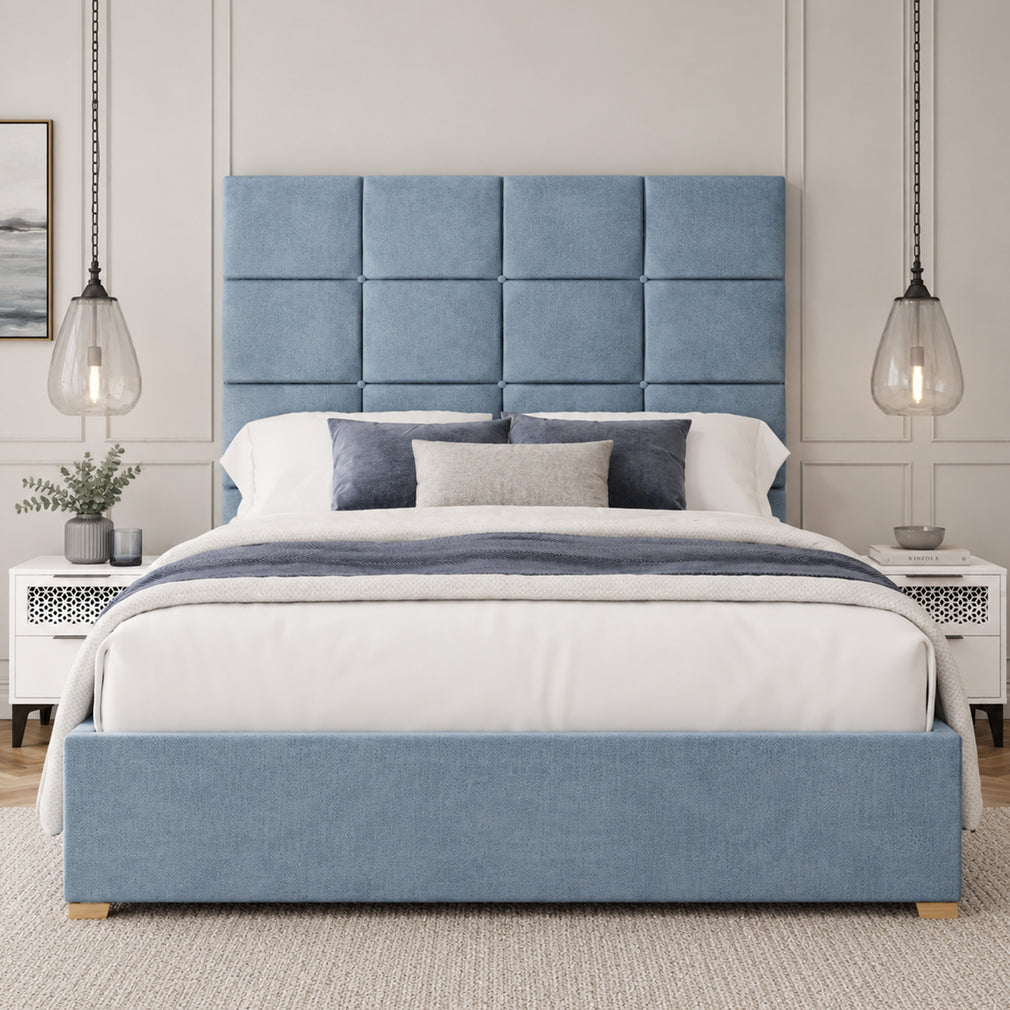 Tailored Collection - Ottoman Bed Frame with 50 inch Headboard