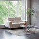 Portland - 2.5 Seat Sofa With Power Recliners & Toggle Switches, Fabric